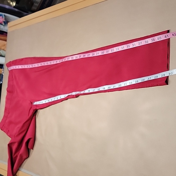 Rafaella Size 12 Rio Red Pull On Career Pants - Picture 8 of 11